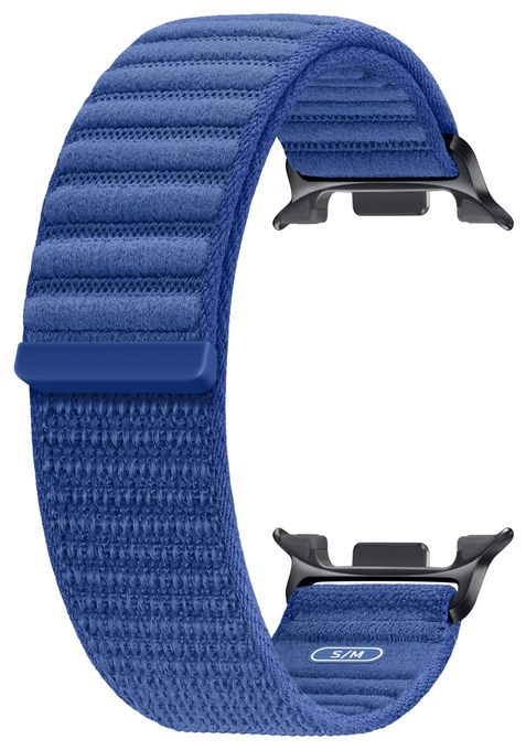 Armband S/M Samsung Galaxy Watch8 | Watch8  Fabric Band (S/M) (Blau) 