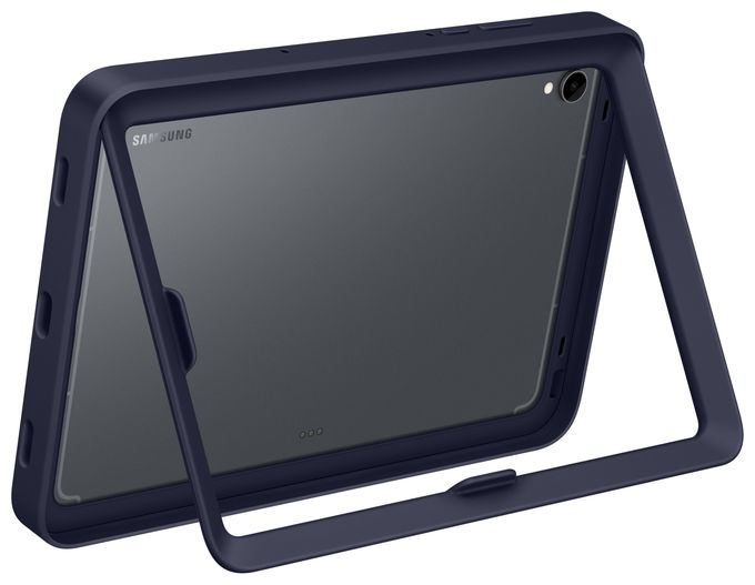 Cover für Samsung Galaxy Tab S11 bis 27,9 cm (11") Stoßfest, Schlagfest (Schwarz) Frame 