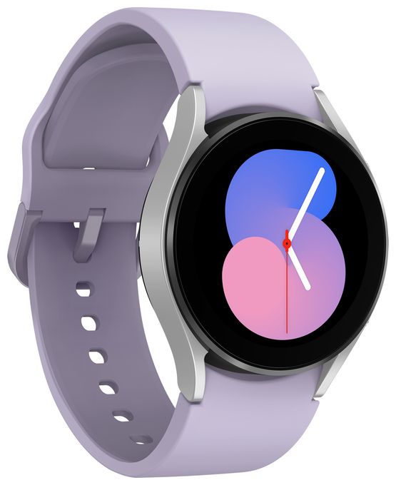 Digital 40 mm Smartwatch Rund IP68 40 h 330 ppi 4G  Galaxy Watch5 (Silber) 