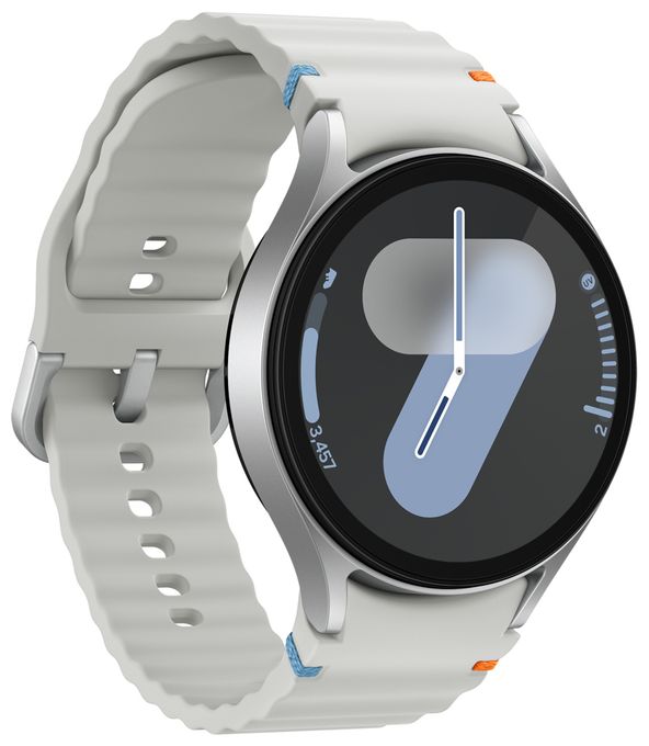 Digital 44 mm M/L Smartwatch Rund IP68 327 ppi  Galaxy Watch7 (Silber) 