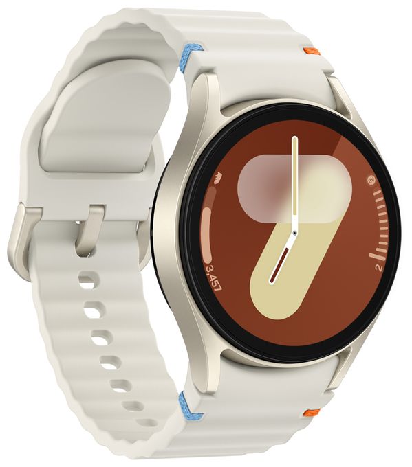 Digital 40 mm S/M Smartwatch Rund IP68 330 ppi 4G  Galaxy Watch7 (Cremefarben) 