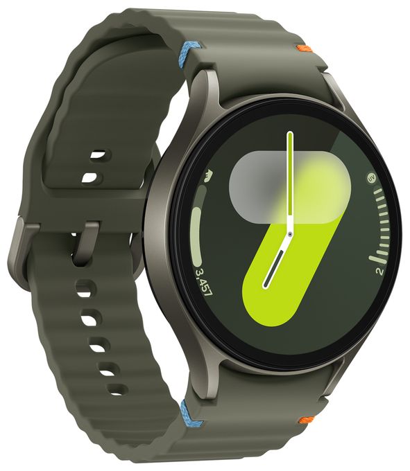 Digital 44 mm M/L Smartwatch Rund IP68 327 ppi 4G  Galaxy Watch7 (Grün) 
