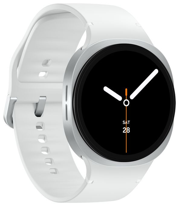 Digital 44 mm Smartwatch Rund IP68 327 ppi  Galaxy Watch8 (Silber) 