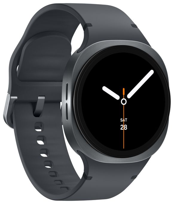 Digital 40 mm S/M Smartwatch Rund IP68 40 h  Galaxy Watch8 (Graphit) 