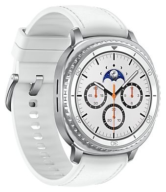 Digital 46 mm Smartwatch Rund IP68 40 h 327 ppi  Galaxy Watch8 Classic (Silber) 