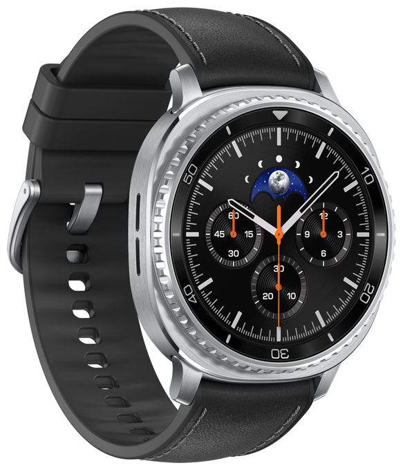 Digital 46 mm Smartwatch Rund IP68 40 h 327 ppi  Galaxy Watch8 Classic (Silber) 