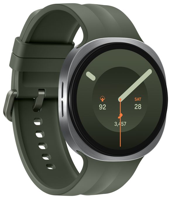 Digital 44 mm Smartwatch Rund IP68 40 h 327 ppi 4G  Galaxy Watch9 (Silber) 