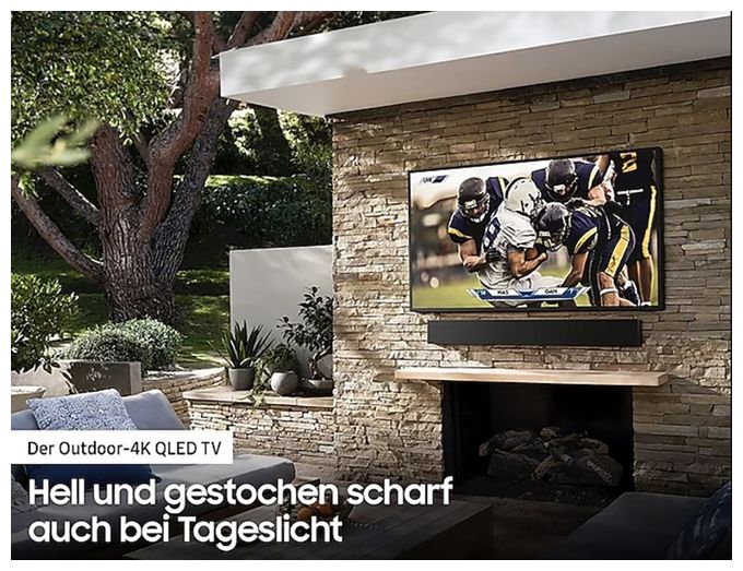 NeoQLED 139,7 cm (55 Zoll) Fernseher 4K Ultra HD VESA 200 x 200 mm GQ55LST7DAT The Terrace 