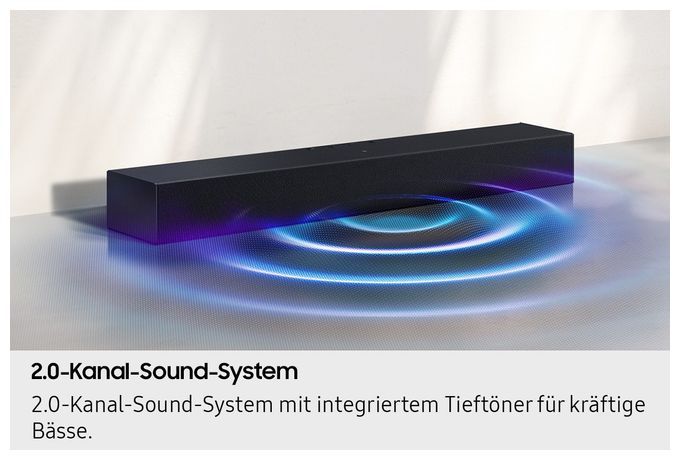 Soundbar 2.0 Kanäle  HW-B410GF/ZG (Schwarz) 