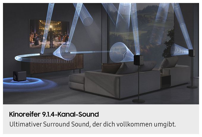 Soundbar 9.1.4 Kanäle  HW-Q935GF/ZG (Schwarz, Titan) 