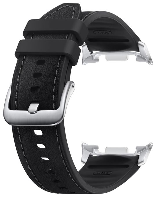 Armband S/M & M/L Samsung Galaxy Watch8 | Watch8 Classic  Hybrid Band (Schwarz) 