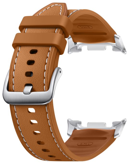 Armband S/M & M/L Samsung Galaxy Watch8 | Watch8 Classic  Hybrid Band (Braun) 
