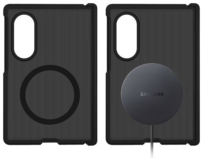 Cover für Samsung Galaxy Z Fold8  Hybrid Shield Magnet Case (Schwarz) 