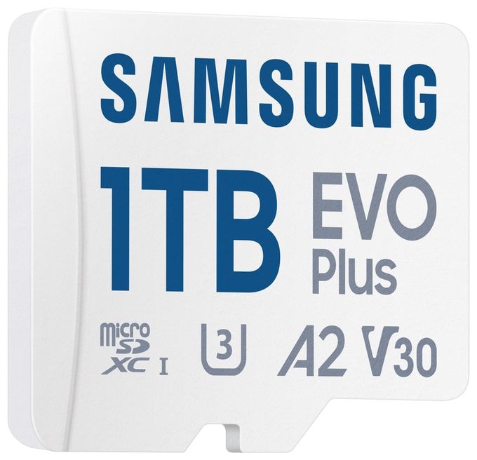 MicroSDXC Speicherkarte 1 TB Class 3 (U3) MB-MC1T0S  Evo Plus (2024) 