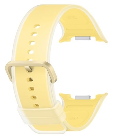 Armband M/L 50 mm Samsung Galaxy Watch9 (Watch8)  Misty Band (Gelb) 