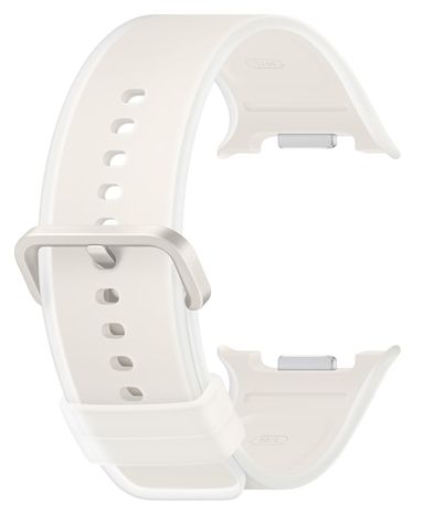 Armband M/L 50 mm Samsung Galaxy Watch9 (Watch8)  Misty Band (Cremefarben) 