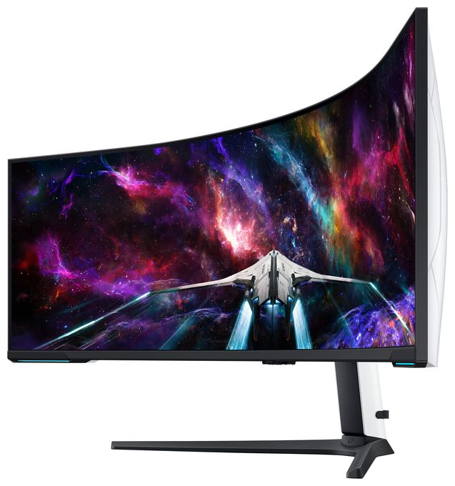 4K Ultra HD Monitor 144,8 cm (57 Zoll) 32:9 1 ms 420 cd/m²  Odyssey Neo G95NC LS57CG954NUXEN (Weiß) 