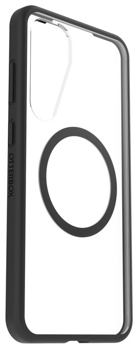 Cover für Samsung Galaxy S25+ (Schwarz, Transparent) OtterBox React Series Case 