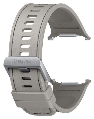 Armband  50 mm Samsung Galaxy Watch Ultra2  PeakForm Band (Graubraun) 