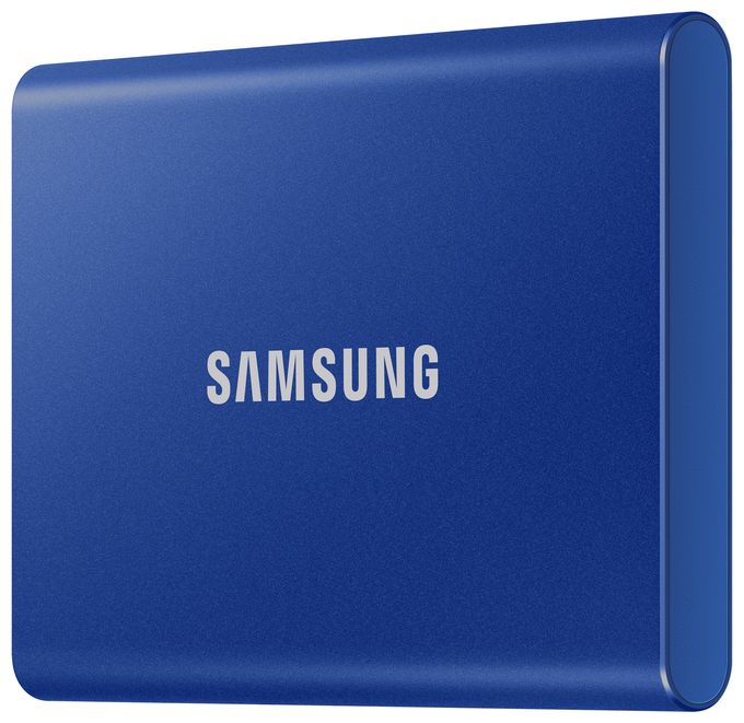 2 TB SSD  Portable SSD T7 (Blau) 