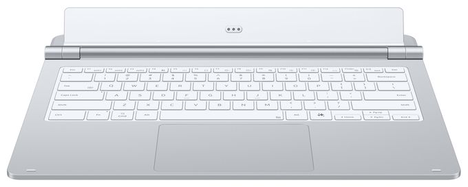 für Samsung Galaxy Tab S11 Ultra  Pro Keyboard (Silber) 
