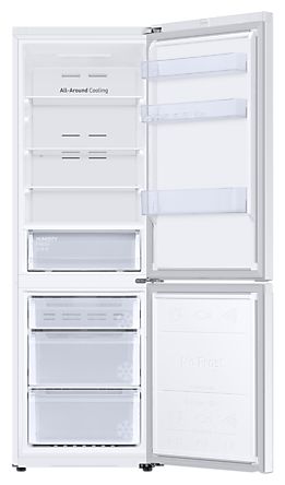 230 l / 114 l Kühl-Gefrierkombi freistehend NoFrost 163 kWh Jahr  RB34C600CWW (Weiß) 