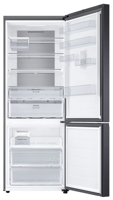 370 l / 168 l Kühl-Gefrierkombi freistehend NoFrost 128 kWh Jahr  RB53DG706AB1EF (Schwarz) 