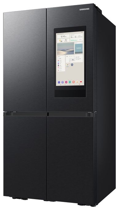 Side-by-Side Kühl-/ Gefrierkombination French Door 386 l / 250 l 365 kWh NoFrost 1830 mm x 912 mm  RF65DG9H0EB1 (Schwarz) 