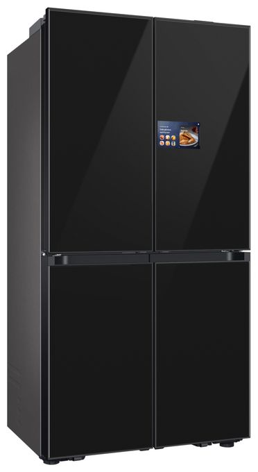 Side-by-Side Kühl-/ Gefrierkombination French Door 399 l / 224 l 363 kWh NoFrost 1853 mm x 912 mm  RM90F67CEC (Schwarz) 
