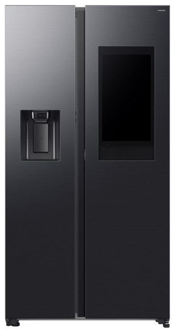 Side-by-Side Kühl-/ Gefrierkombination 389 l / 225 l 352 kWh NoFrost 1780 mm x 912 mm  RS90F67BEF (Schwarz) 