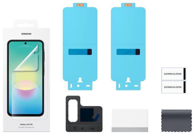 Klare Bildschirmschutzfolie für  Samsung Galaxy A27 Kratzresistent Screen Protector 