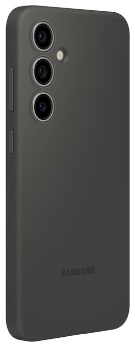 Cover für Samsung Galaxy S24 FE  Silicone Case (Schwarz) 