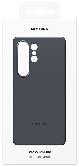 Cover für Samsung Galaxy S25 Ultra  Silicone Case (Schwarz) 