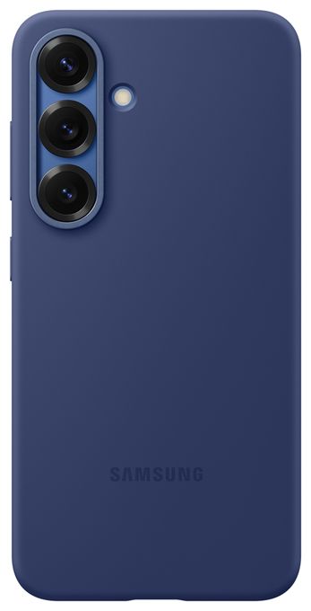Cover für Samsung Galaxy S25  Silicone Case (Blau) 