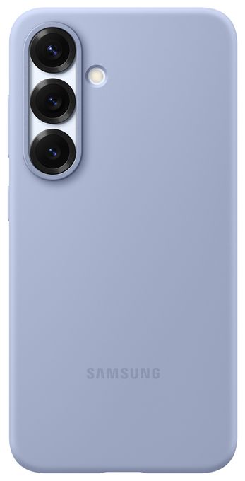 Cover für Samsung Galaxy S25  Silicone Case (Hellblau) 