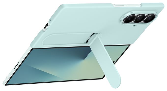 Cover für Samsung Galaxy Z Fold7  Silicone Case (Mintfarbe) 
