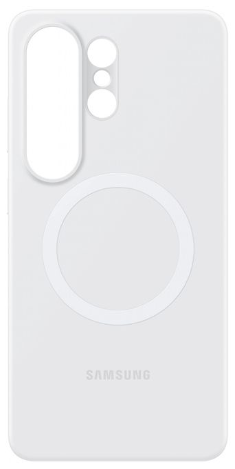 Cover für Samsung Samsung S26 Ultra  Silicone Magnet Case (Weiß) 
