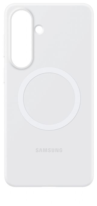 Cover für Samsung Samsung S26 Plus  Silicone Magnet Case (Weiß) 