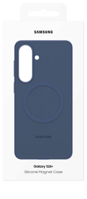 Cover für Samsung Samsung S26 Plus  Silicone Magnet Case (Violett) 
