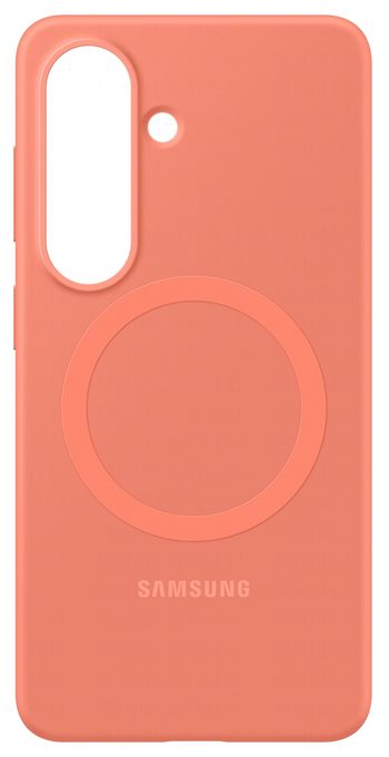Cover für Samsung Samsung S26  Silicone Magnet Case (Koralle) 
