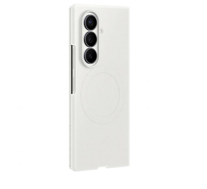 Cover für Samsung Z Fold8  Silicone Magnet Case (Weiß) 