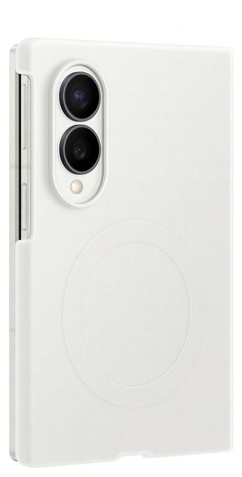 Cover für Samsung Z Fold8  Silicone Magnet Case (Weiß) 