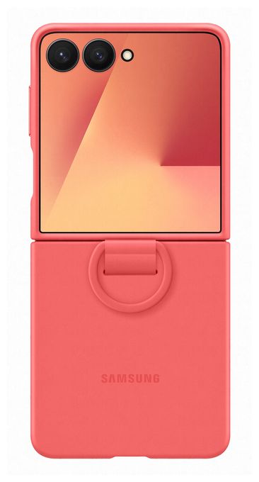Cover für Samsung Samsung  Silicone Ring Case (Rot) 