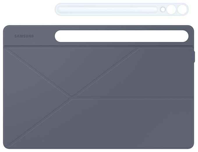 Folio für Samsung Galaxy Tab S10+, Galaxy Tab S9+, Galaxy Tab S9 FE+ bis 31,5 cm (12.4") Kratzresistent (Blau) Smart Book Cover 