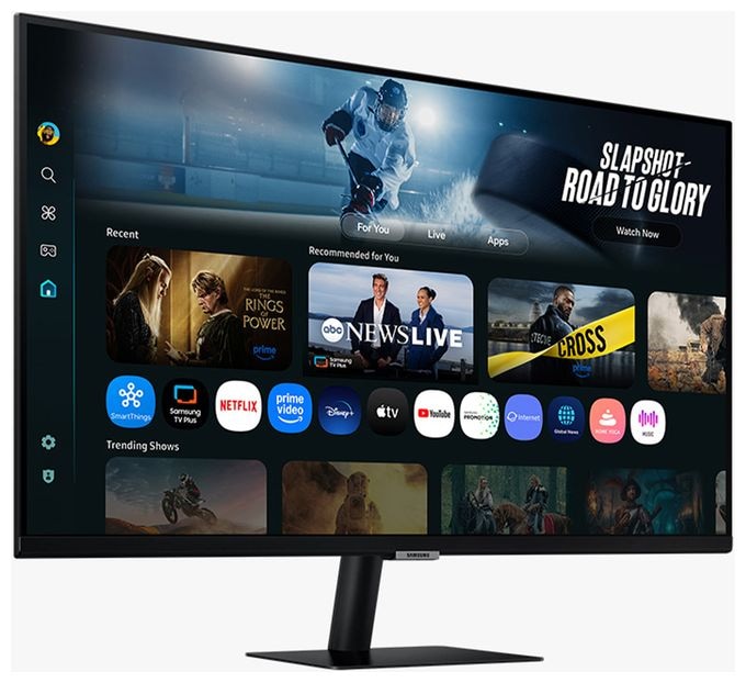 4K Ultra HD Monitor 81,3 cm (32 Zoll) 16:9 4 ms 300 cd/m²  Smart Monitor M7 LS32FM700UU (Schwarz) 