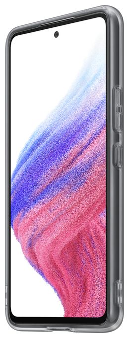 Cover für Samsung Galaxy A53 5G  Soft Clear (Schwarz) 