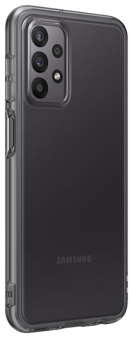 Cover für Samsung Galaxy A23  Soft Clear (Schwarz) 