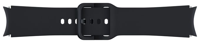 Armband 24,4 mm Samsung Galaxy Watch4, Galaxy Watch4 Classic  Sport Band (Schwarz) 