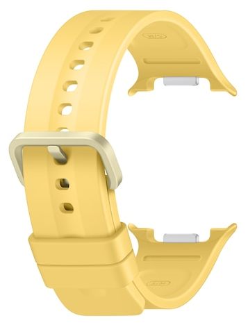 Armband S/M 50 mm Samsung Galaxy Watch9 (Watch8)  Sport Band (Gelb) 