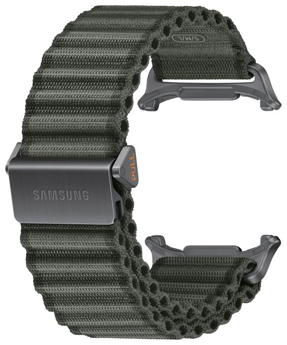 Armband  52 mm Samsung Galaxy Watch Ultra2  Trail Band (Olive) 